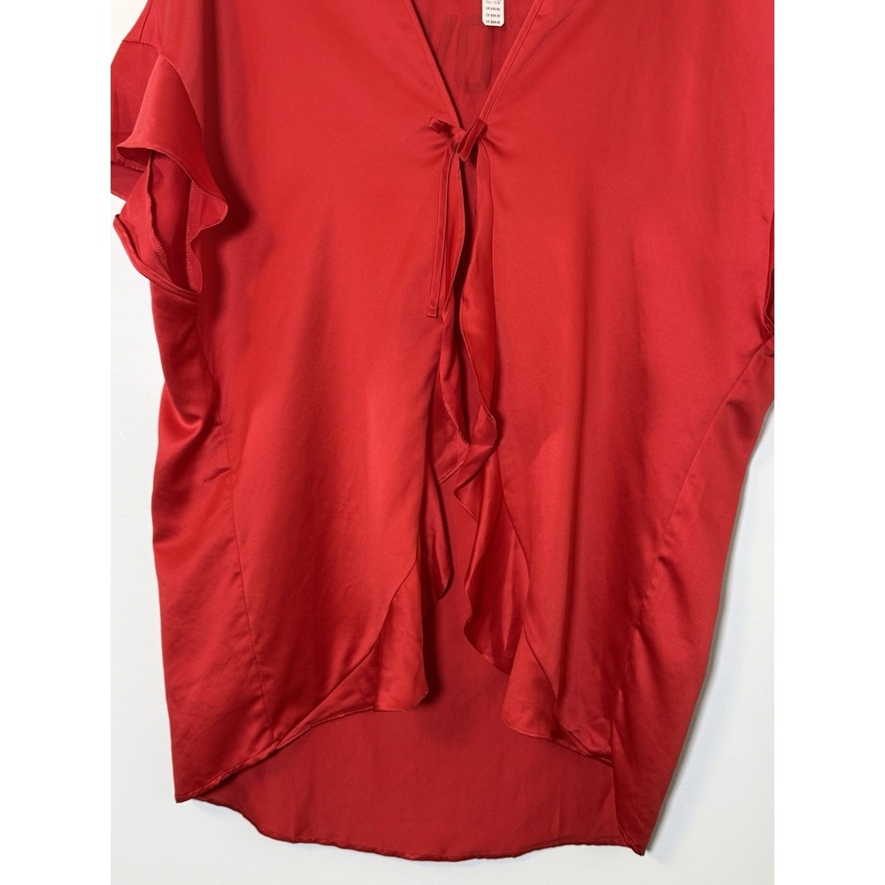 Victorias Secret LOVE Short Red Kimono Robe O/S Heart  Coquette Cover up NWT - Picture 3 of 13